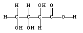 Choose the compound that is a ketotetrose. A)    B)    C)    D)   