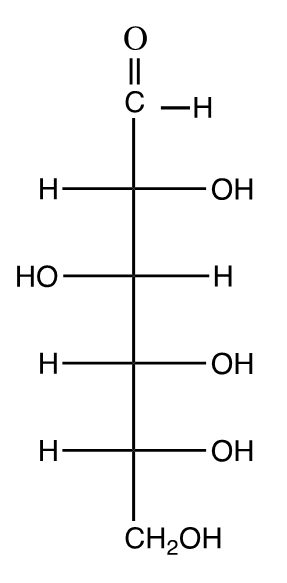 Which of the following is an aldonic acid? A)    B)    C)    D)   