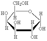  Shown below is a cyclic form of D-galactose. This structure is classified as ___.   A)   \alpha -D-galactopyranose B)   \beta  -D-galactofuranose C)   \alpha -D-galactofuranose D)   \beta  -D-galactopyranose 