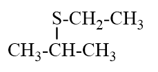 The product of the nucleophilic substitution reaction below is   A)    B)    C)    D)   