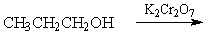 What is the major organic product of the following reaction?   A)  CH<sub>3</sub>CH=CH<sub>2</sub> B)  CH<sub>3</sub>CH<sub>2</sub>CH<sub>2</sub>Cr C)  CH<sub>3</sub>CH<sub>2</sub>CH<sub>3</sub> D)  CH<sub>3</sub>CH<sub>2</sub>CO<sub>2</sub>H