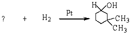 Which of the following reactant is missing in the reaction below?   A)    B)    C)    D)   