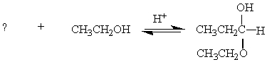 Which of the following is the missing reactant in the reaction below?   A)    B)    C)    D)   