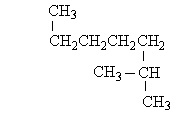 Which of the following structures is a constitutional isomer of 2-Methylheptane? A)    B)    C)    D)   