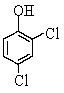 The IUPAC name of the molecule below is   A)  hydroxyl -2,4-dichlorocyclohexene B)  3,4-dichlorophenol C)  2,4-dichlorophenol D)  1,3-dichlorophenol