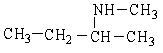 Provide the IUPAC name for the following organic compound.   A)  N-Methyl-2-butamine B)  methylbutanamine C)  dimethypropyllamine D)  butylmethanamine