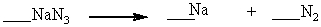 When properly balanced with whole number coefficients, what is the coefficient on N<sub>2</sub> ?   A)  4 B)  1 C)  2 D)  3