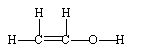 If ethene (H<sub>2</sub>C=CH<sub>2</sub>)  were to react with water in an acid solution (H<sup>+</sup> present) , the result would be which of the following? A)    B)    C)    D)   