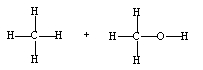 If ethene (H<sub>2</sub>C=CH<sub>2</sub>)  were to react with water in an acid solution (H<sup>+</sup> present) , the result would be which of the following? A)    B)    C)    D)   