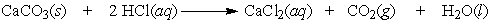 A test used by geologists to determine if the carbonate ion is present in rock can be performed by dripping a hydrochloric acid solution on the sample and looking for the bubbling of carbon dioxide. How many moles of carbon dioxide are produced by the reaction of 0.75 moles of limestone, CaCO<sub>3</sub>?   A)  2.35 moles B)  2 moles C)  1 mole D)  0.75 moles