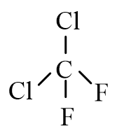 Which of the following molecules is nonpolar? A)    B)    C)    D)   