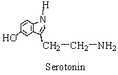 Serotonin is a molecule involved in the transmission of nerve impulses. One of the organic families present in serotonin is ___.   A)  ester B)  alkyne C)  phenol D)  aldehyde