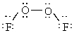 Dioxygen difluoride whose actual three dimensional shape is provided below is non-polar.   