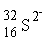 How many electrons are contained in sulfide ion?   A)  18 B)  14 C)  30 D)  16