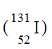 Which of the following is an isotope of iodine-131? A) B) C) D)