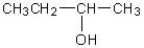 Which of the following is a secondary alcohol? A)    B)    C)    D)   