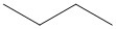 What is the correct skeletal structure for hexane? A)    B)    C)    D)   