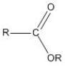 Which of these molecules is a ketone? A)    B)    C)    D)   