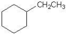 Which of the following is the correct structure for 1-ethylcyclopentane? A)    B)    C)    D)   