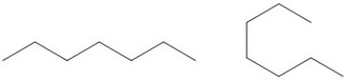 Which of the following pairs of molecules are structural isomers of each other? A)    B)    CH<sub>3</sub>CH<sub>2</sub>CH<sub>2</sub>CH<sub>2</sub>CH<sub>3</sub> C)    D)   