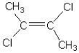 <strong>Which of the following is cis-2,3-dichloro-2-butene?</strong> A)   B)   C)   D)   <div style=padding-top: 35px> 