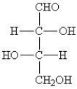 Which of the following compounds is the enantiomer of:   A)    B)    C)    D)   