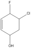 How many chiral carbon atoms are in this molecule?   A) 0 B) 2 C) 3 D) 4