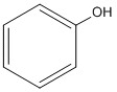 This skeletal structure represents an aromatic molecule:    
