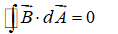 Which of the following equations can be used to show that magnetic field lines form closed loops? A)   B)    C)   D)   E)  none of these