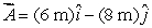 <strong>If then has magnitude:</strong> A) 10 m B) 20 m C) 30 m D) 40 m E) 50 m