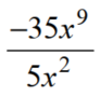 Use the quotient rule to simplify. - 