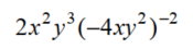 Simplify each expression. Write answers with positive exponents only. - 