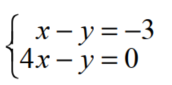 Solve each system by graphing. - 