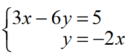 Use the substitution method to solve each system of equations. - 
