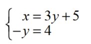 Use the substitution method to solve each system of equations. - 