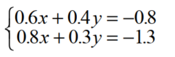 Use the elimination method to solve each system of equations - 