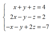 Solve each system. - 