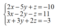 Solve each system. - 