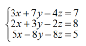 Solve each system. - 