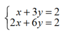 Use matrices to solve each system of linear equations. - 