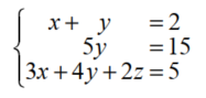 Solve each system. - 