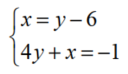 Solve each system of equations by graphing. - 