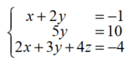 Solve each system - 