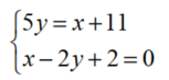 Solve each system of equations graphically. - 