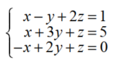 Solve each system of equations graphically. - 