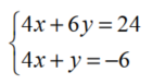 Solve each system. - 
