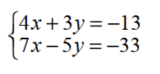 Solve each system. - 