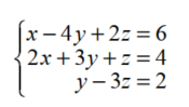 Solve each system. - 
