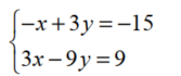 Solve each system using matrices. - 
