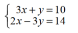 Solve each system - 